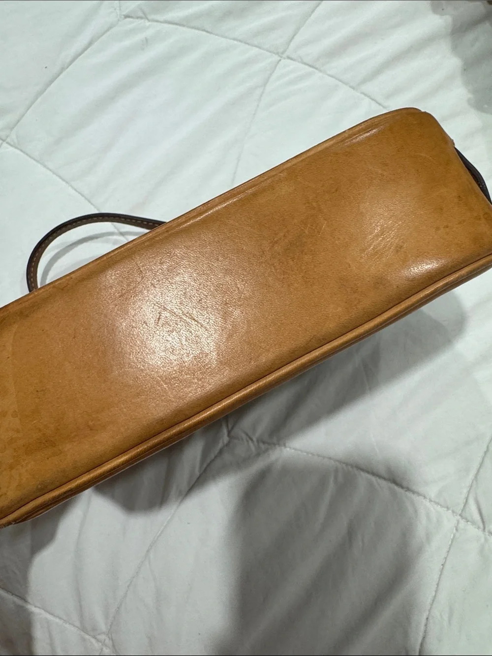 Coach Tan Signature Canvas Shoulder Bag - Picture 3 of 6